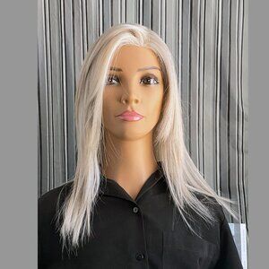 BELLETRESS Kushikamana 18 in Coconut Silver blonde, Lace Front, Mono Part, NWT